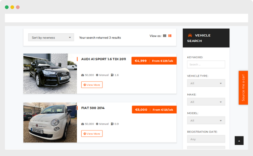 cars content