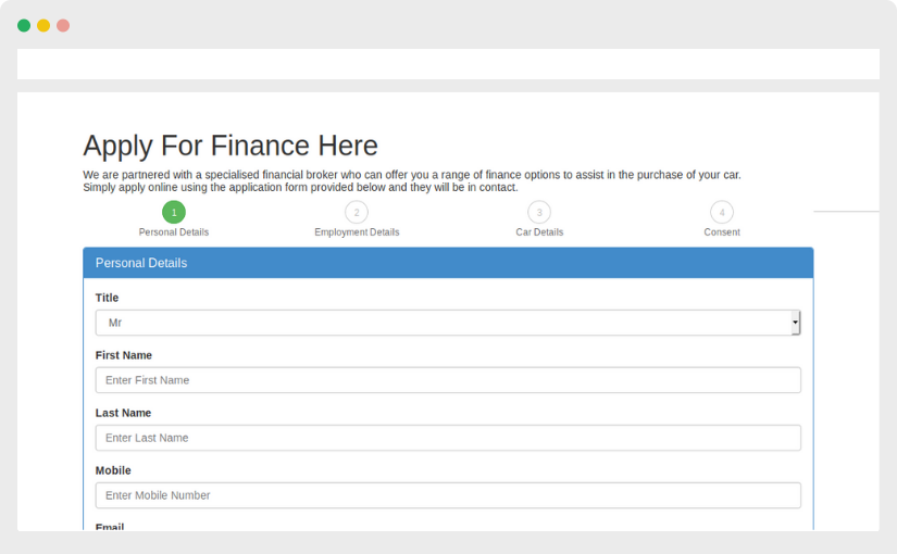 finance app