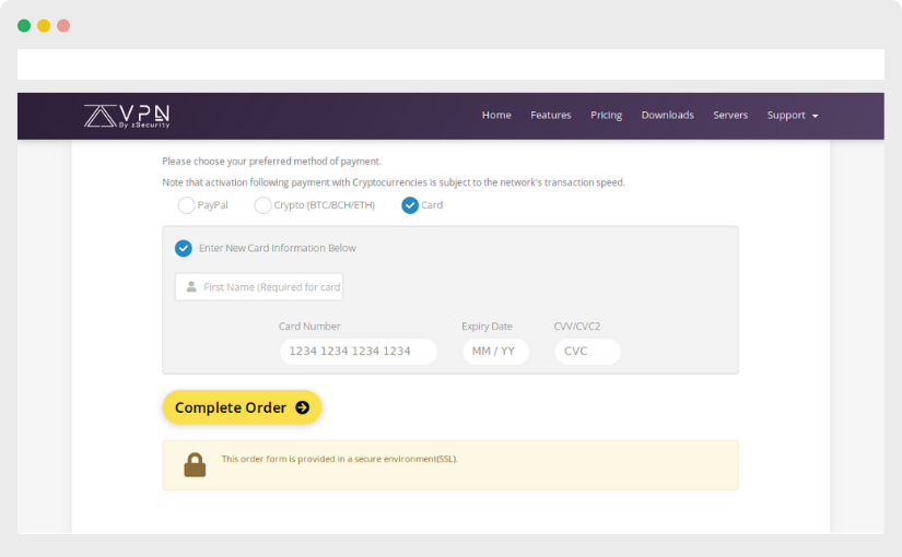 vpn pay